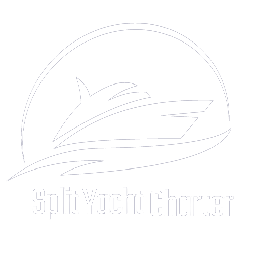 split yacht croatia white logo